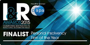 I&R Awards - Personal Insolvency Firm of the Year Finalist - ClearDebt